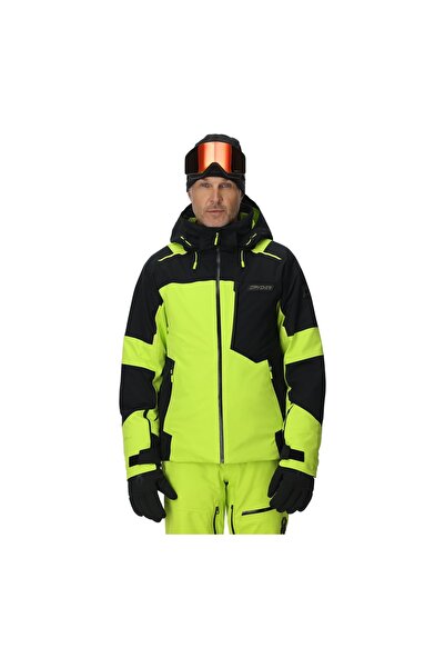 Spyder Jacheta Schi Barbati Leader Lime