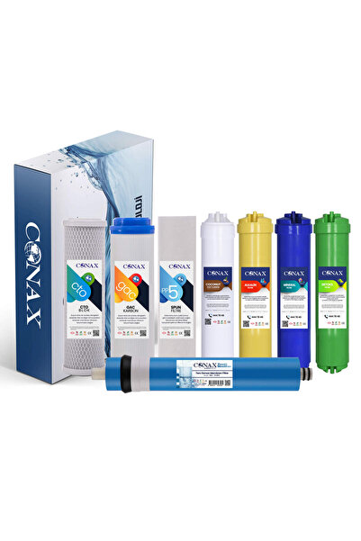 Conax Açık Kasa 8 Aşama – Prestij Membran Orijinal Filtre Seti