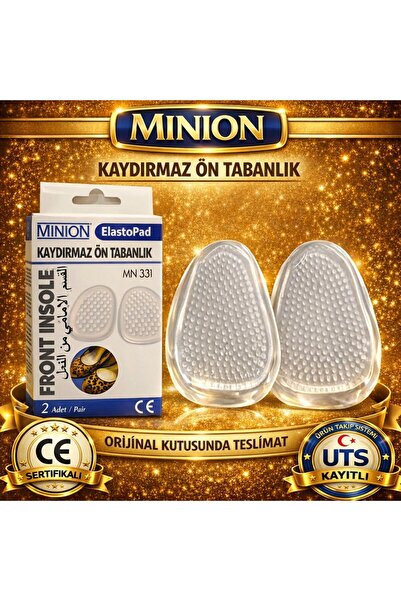 Minion Topuklu Kadın Ayakkabısı Için Kaydırmaz Şeffaf Jel Kendinden Yapışkanl...