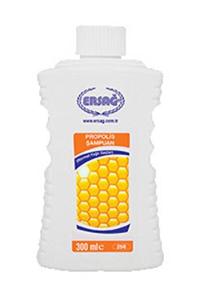Ersağ شامبو البروبوليس - 300 مل للشعر العادي والدهني