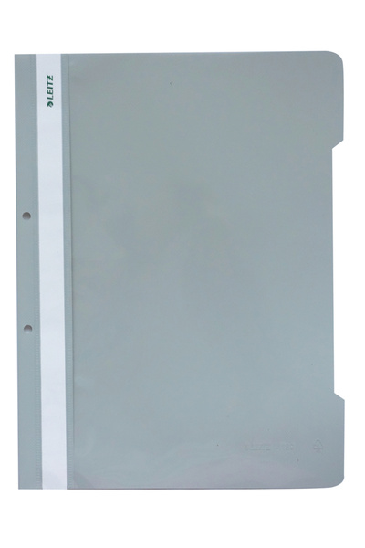 Leitz Δακτυλιοειδής Κλιπ Φάκελος Γκρι 4189-85