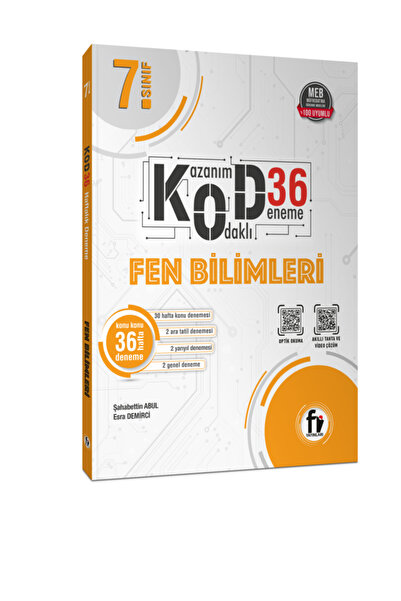 Özgün Yayınları Fi Yayınları 7.SINIF FEN BİLİMLERİ KOD 36 DENEME