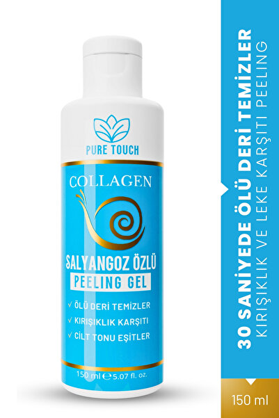 Pure Touch Salyangoz Özlü Cilt Soyucu, Yenileyici Ve Canlandırıcı Peeling Jel...