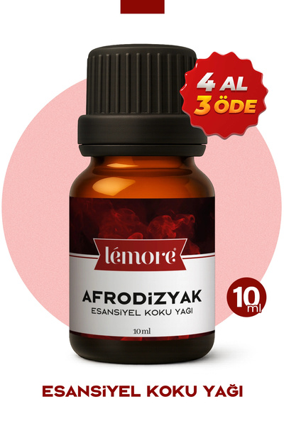 Lemore Esansiyel Uçucu Koku Yağı Buhurdanlık Yağı Difüzör Esansı Küre 10ml