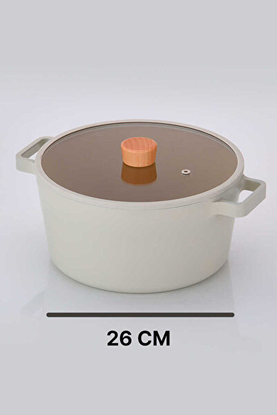 NEOFLAM Fika Alüminyum Döküm Derin Tencere 26 Cm