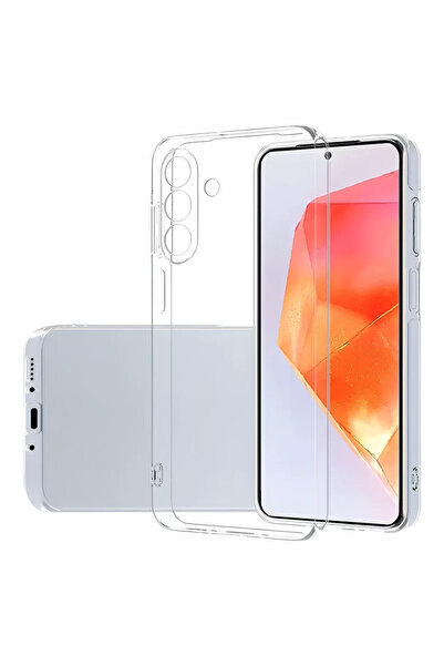 PiyasaSepeti حافظة سامسونج جالاكسي A17 من السيليكون الشفاف المحمي بسمك 2.0 ملم