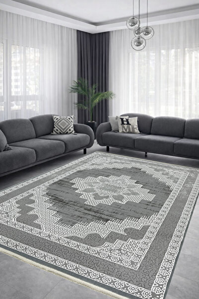 ünalcarpet 4 Metrekare -6 Metrekare Kalın Modern Dokuma Salon Oturma Odası Mu...