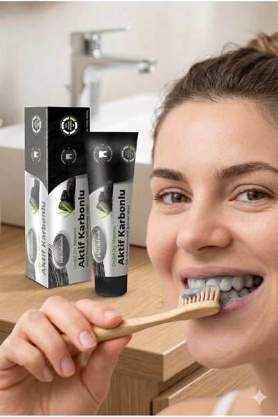 Mecitefendi Aktif Karbonlu Diş Macunu 75ML X 3 ADET