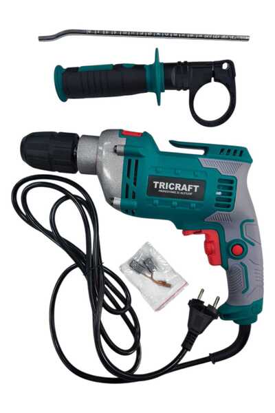 Tricraft DARBELİ MATKAP 13 mm 1000W