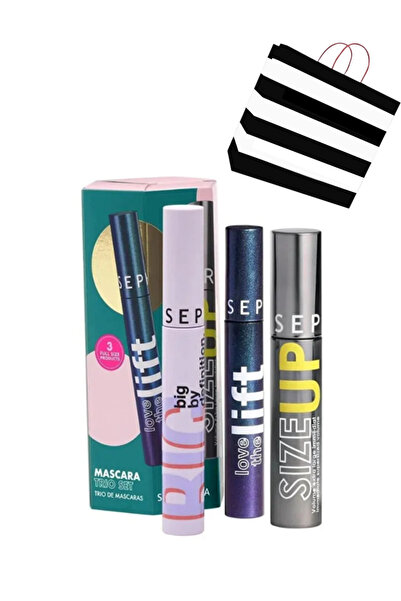 SEPHORA مجموعة ماسكارا تريو 3 قطع [ أصلية 100% ]