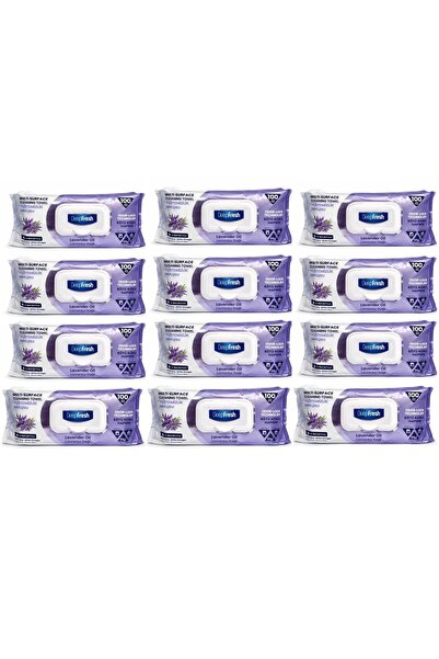 Deep Fresh Şerveţele umede pentru multisuprafeţe lavanda,bicarbonat şi oțet D...