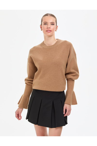 Pierre Cardin سترة صوف الجمل ذات المقاس العادي 50296484 -VR015