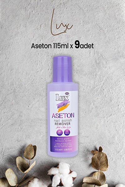 LUX Aseton 115 ml x 9 Adet