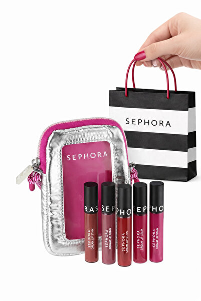 SEPHORA مجموعة موفينج لايتس كريم ليب ستين 5 قطع