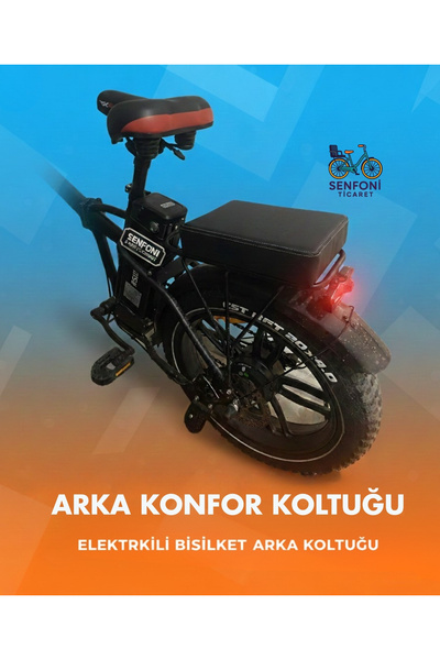 senfoniticaret Elektrikli Bisiklet Deri Koltuk, Bisiklet Koltuk, Elektrikli B...