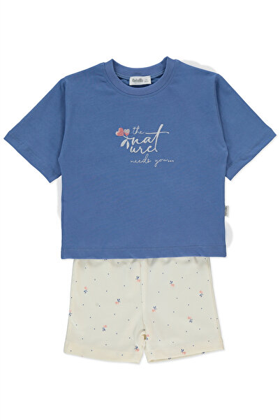 Bebetto طقم بيجامة سوبريم شورتلو من قطعتين (بيجامات سويت/26) بنفسجي