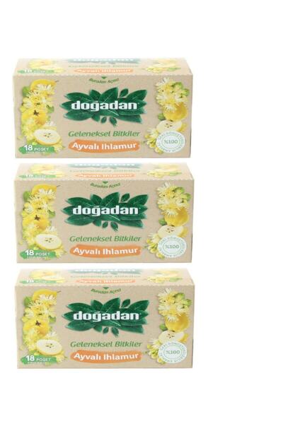 Doğadan أيفالي شاي الزيزفون 18 قطعة