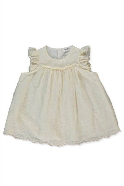 Bebetto Woven Dress (for Princess) Ecru