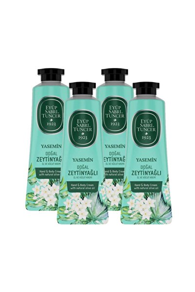 Eyüp Sabri Tuncer كريم اليدين والجسم بالياسمين 50 مل × 4