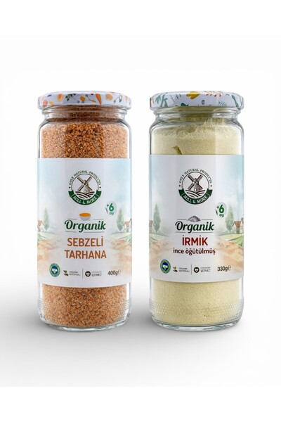 Mill & More Only Natural Products Organik Bebek Tarhanası 400 g + Organik Beb...