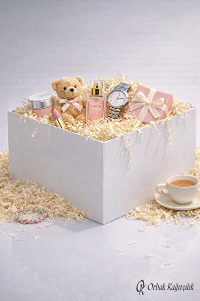 Orbak Kağıt Ekru Kırpık Kağıt 25 Gr | Z Zigzag Kutu Dolgu ve Süsleme | Hediye...