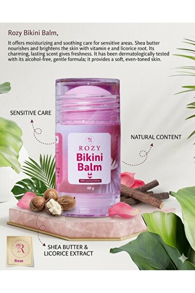 ROZY Skin Brightening & Moisturizing Balm 40 g – Vitamin B5 & Shea Butter – S...