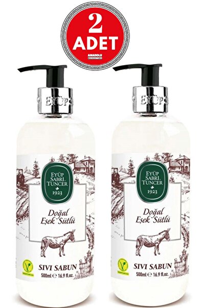 Eyüp Sabri Tuncer Donkey Milk Liquid Soap 500 ml X 2 Pieces