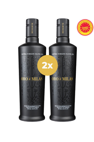 Oro di Milas Premium Reserve Memecik Erken Hasat Natürel Sızma Zeytinyağı 2x5...