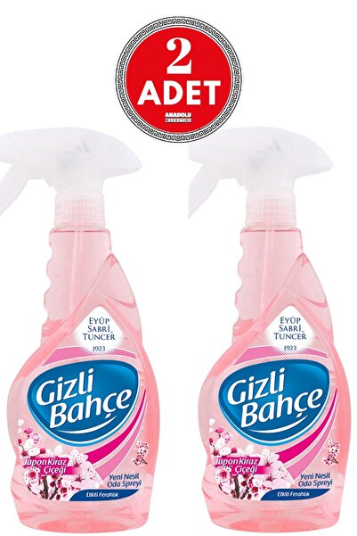 Eyüp Sabri Tuncer Gizli Bahçe Oda Kokusu Japon Kiraz Çiçeği 500 ml x 2 Adet