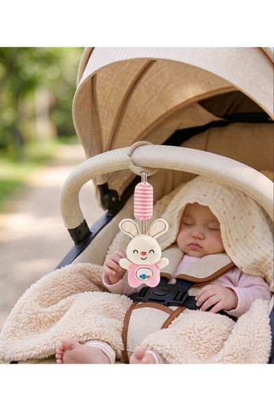ZUMRANKA BEBEK BEŞİK VE BEBEK ARABASI OYUNCAĞI 29CM