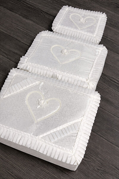 AYHANHOME Paket modela mlade sa izvezenim srcem, set zaručničkog prtljaga od ...