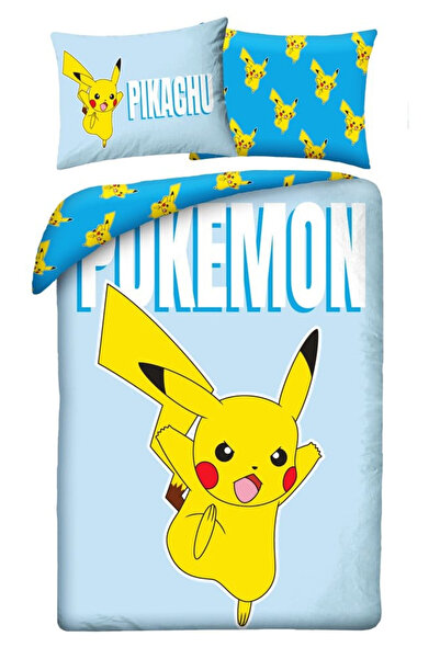 Halantex Set Lenjerie Pat Pokemon Duvet Set 140x200 cm