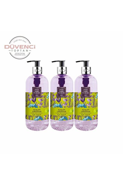 Eyüp Sabri Tuncer مجموعة صابون سائل لافندا ألاتشي من دوفينسي بالجملة، 500 مل،...