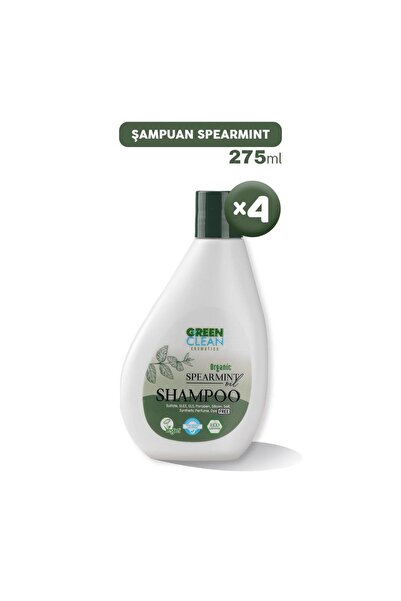 Green Clean شامبو بالنعناع 275 مل × 4