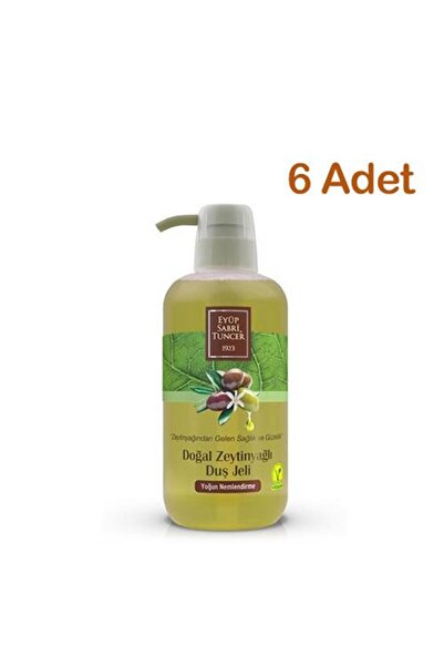 Eyüp Sabri Tuncer Natural Olive Oil Shower Gel 600 ml X 6 Pieces