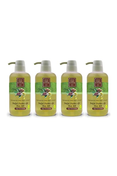 Eyüp Sabri Tuncer Doğal Zeytinyağlı Duş Jeli 600 ml X 4 Adet
