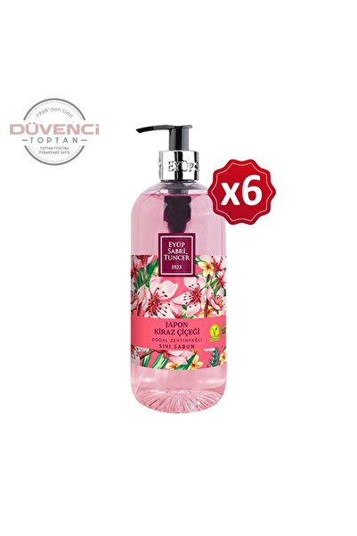 Eyüp Sabri Tuncer صابون سائل بزيت الزيتون الطبيعي بزهر الكرز الياباني 500 مل ...