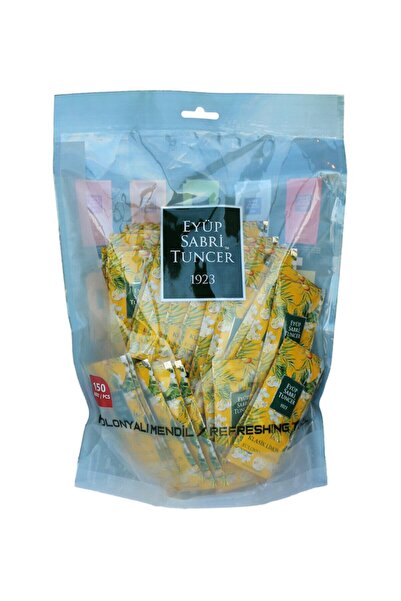 Eyüp Sabri Tuncer Kolonyalı Mendil Klasik Limon 150 Adet
