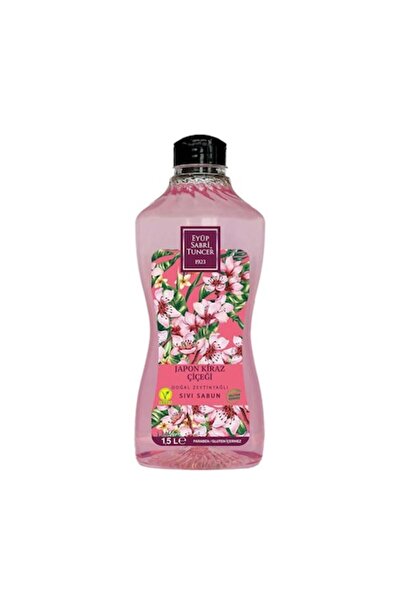 Eyüp Sabri Tuncer صابون سائل بزيت الزيتون الطبيعي بزهر الكرز الياباني 1500 مل