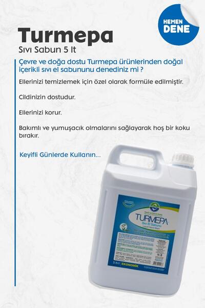 Turmepa Sıvı Sabun 5 Litre