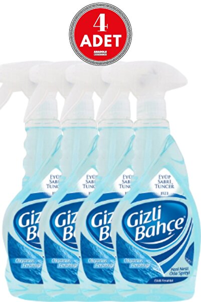 Eyüp Sabri Tuncer Yeni Nesil Oda Spreyi Okyanus Ferahlığı 500 Ml 4 Adet