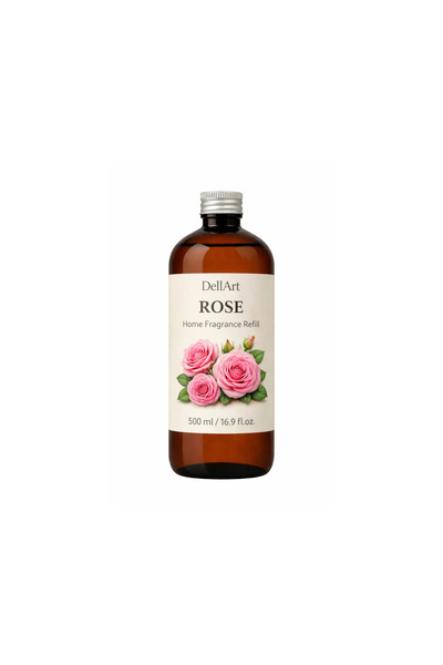 DellArt Rezerva parfum ambient, Rosa, 500 ml,