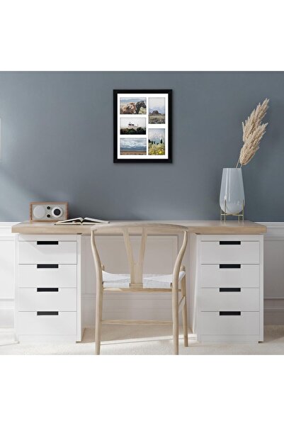 ASTERA Black 28X36 cm 5-Piece Picture Collage Frame