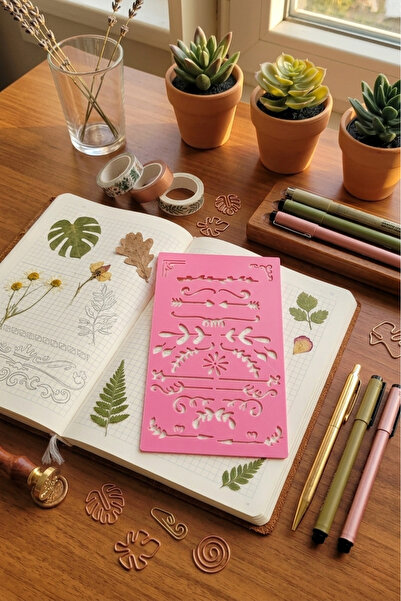 Karmelom Studio Šablon za zaglavlje Bullet Journal lista Sa deznom