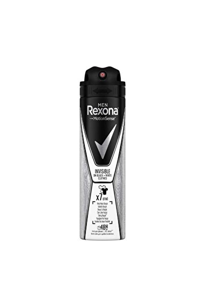 Rexona Men Invisible Black & White 48H x7 Etki Deodorant Sprey 150 ml