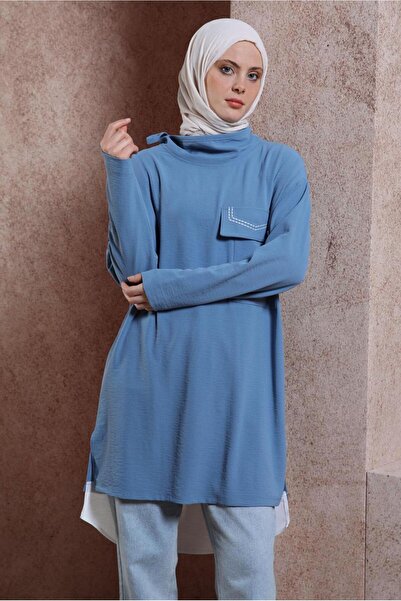 Alvina LAPEL TIE TUNIC 44438
