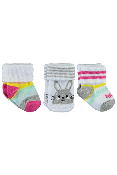 Civil Baby Комплект чорапи за момиче от 3 части 0-24 месеца Розови