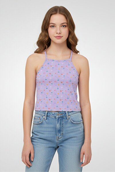 Tchibo Kids Girl 3 Pcs Sleeveless Tops, Multicolor