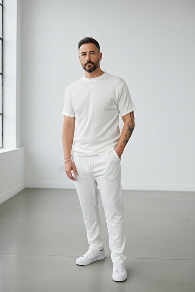 Altamira Ανδρικό σετ αθλητικής φόρμας σε λευκό χρώμα