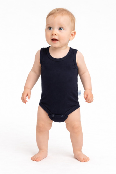 jijek baby kids Pack of 5 Baby Bodysuits with Straps, 100% Cotton, Cotton Sna...